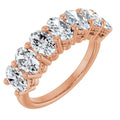 2 3/4 CTW Lab-Grown Diamond Anniversary Band in 14k rose gold