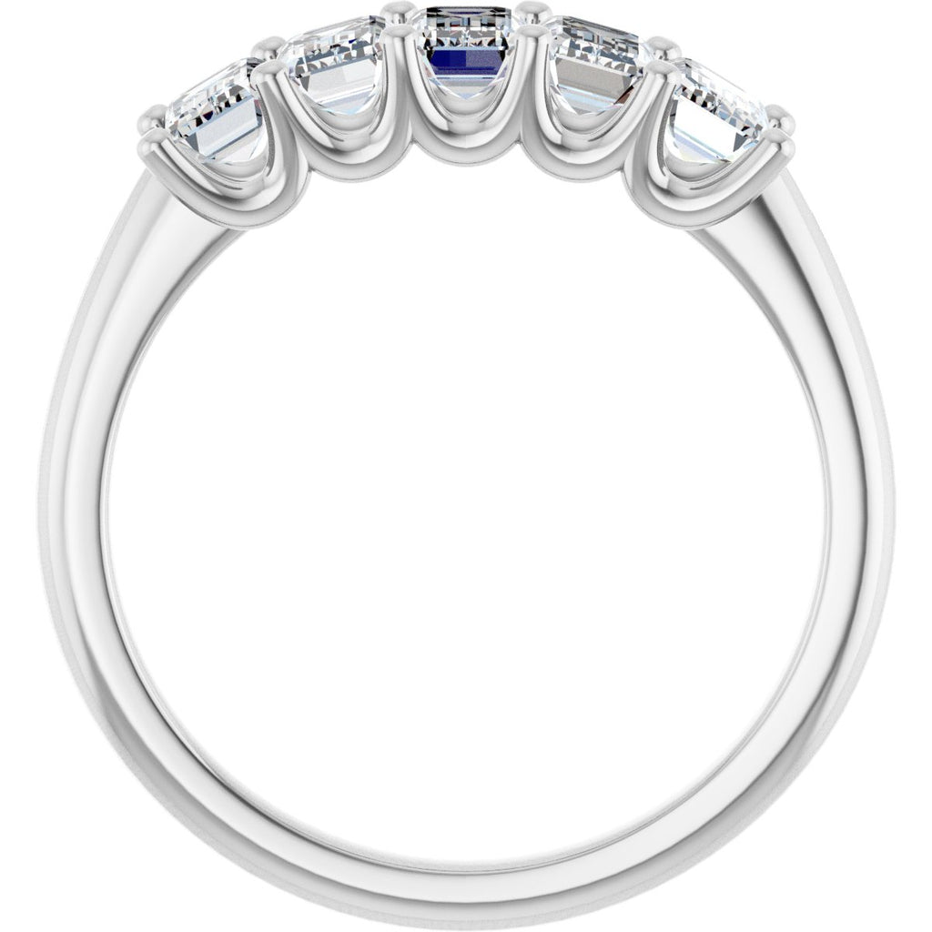 1 1/2 CTW Lab-Grown Diamond Anniversary Band in 14k white gold
