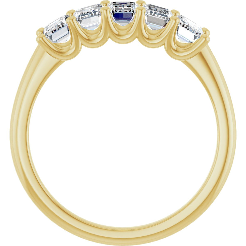 1 1/2 CTW Lab-Grown Diamond Anniversary Band in 14k yellow gold