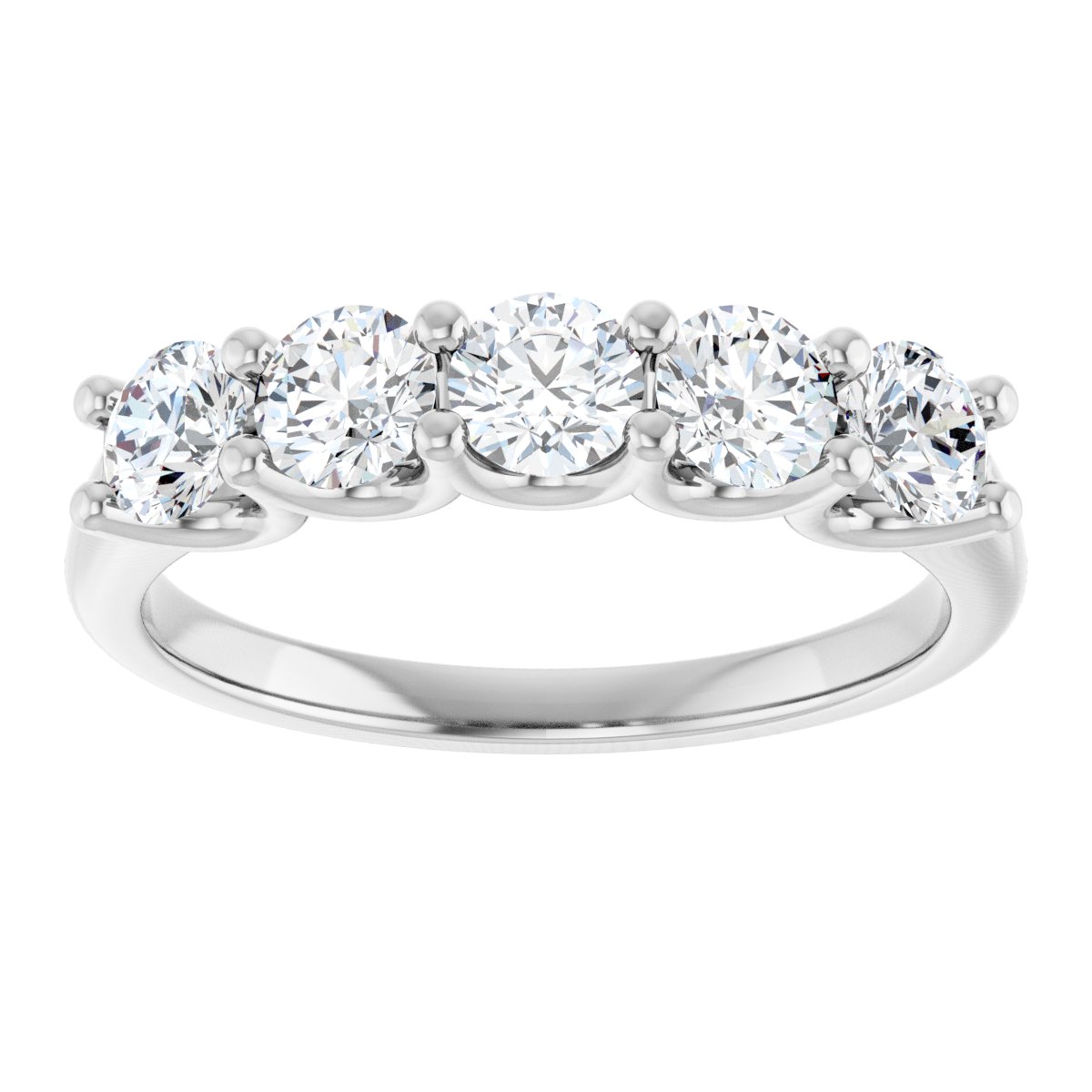 1 CTW Natural Diamond Anniversary Band