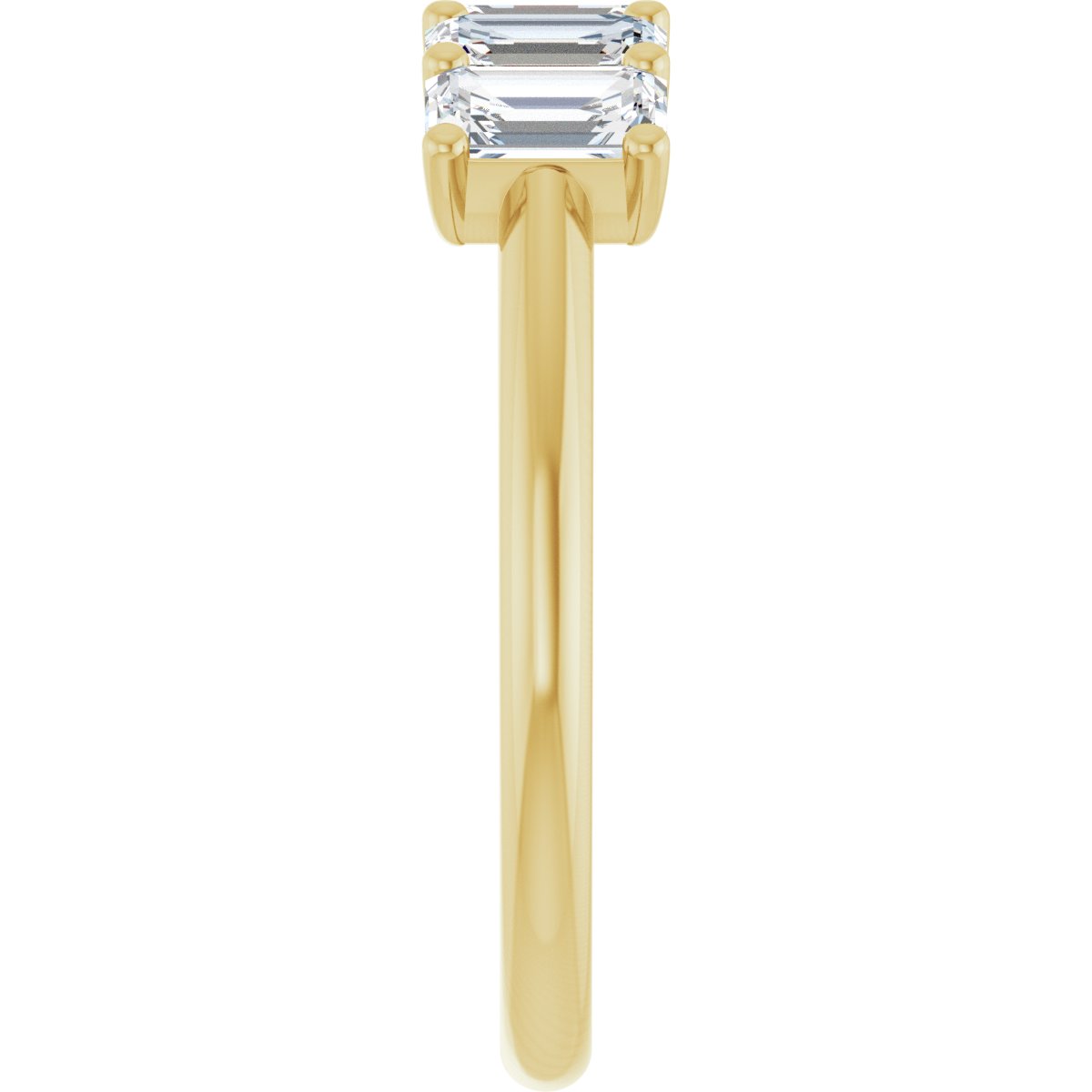 1 1/2 CTW Lab-Grown Diamond Anniversary Band in 14k yellow gold