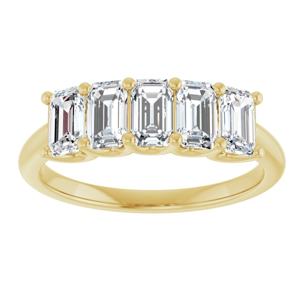 1 1/2 CTW Lab-Grown Diamond Anniversary Band in 14k yellow gold