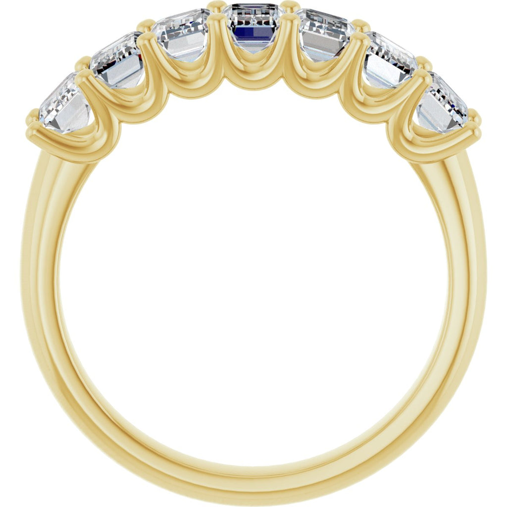 2 1/6 CTW Natural Diamond Anniversary Band in 14k yellow gold