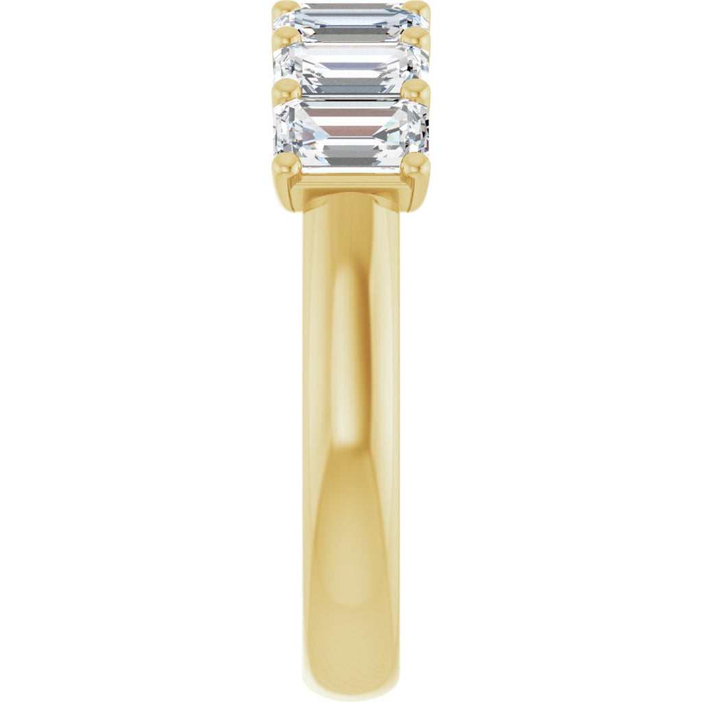 2 1/6 CTW Natural Diamond Anniversary Band in 14k yellow gold