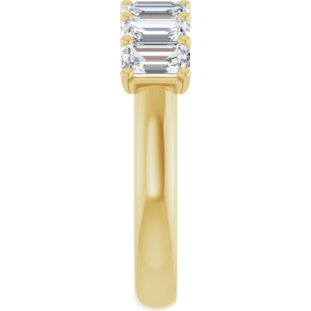 2 1/6 CTW Natural Diamond Anniversary Band in 14k yellow gold