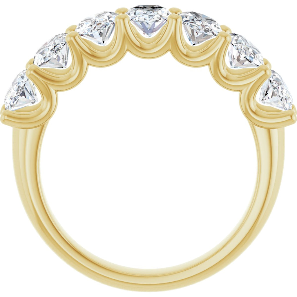 2 1/2 CTW Lab-Grown Diamond Anniversary Band in 14k yellow gold