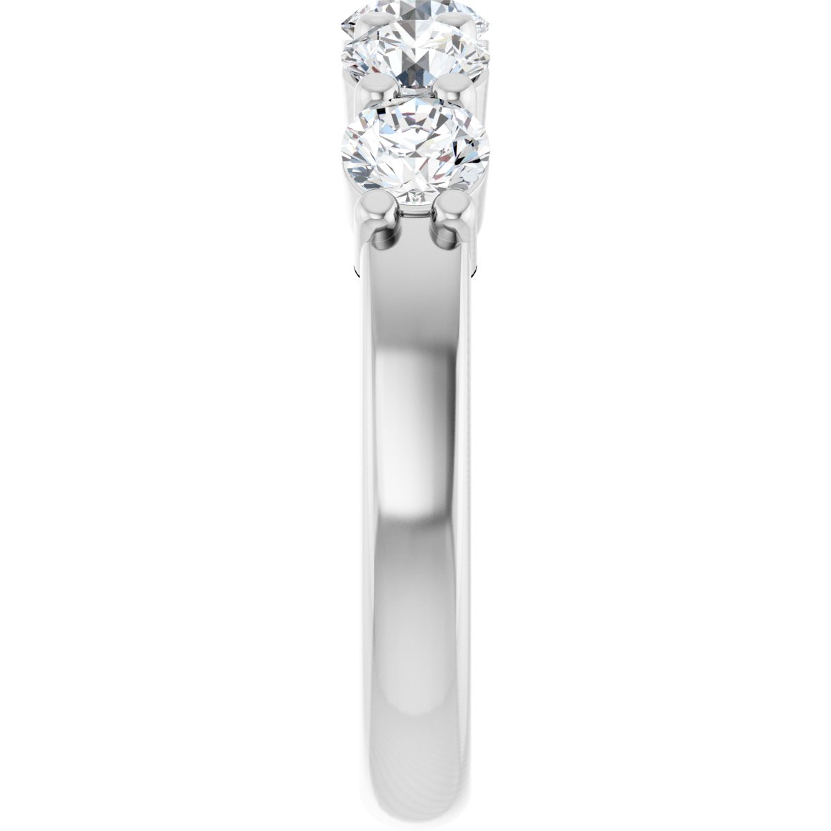 1 1/4 CTW Lab-Grown Diamond Anniversary Band in 14k white gold