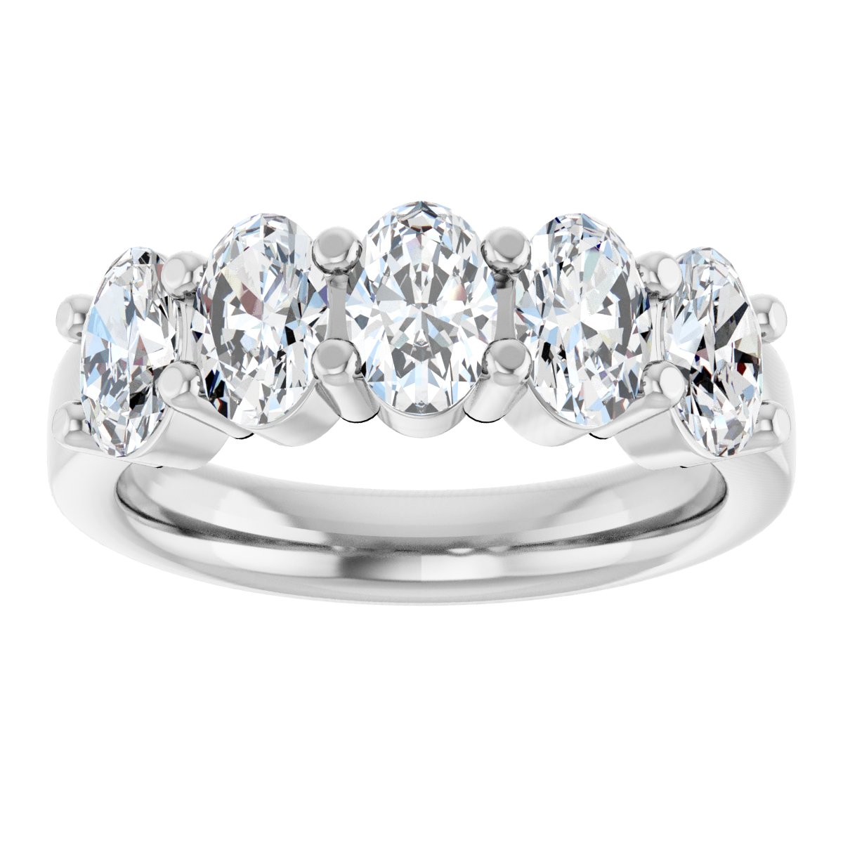 1 7/8 CTW Natural Diamond Anniversary Band