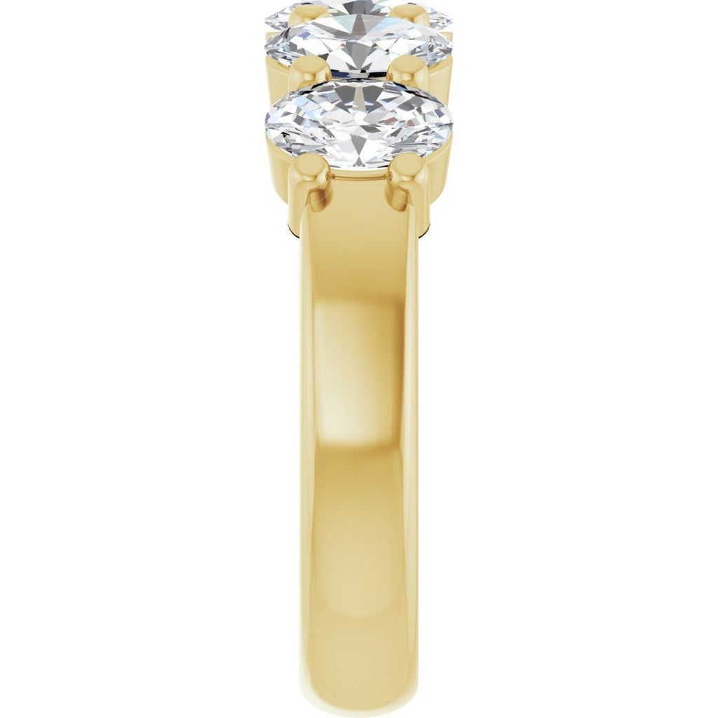1 7/8 CTW Natural Diamond Anniversary Band in 14k yellow gold