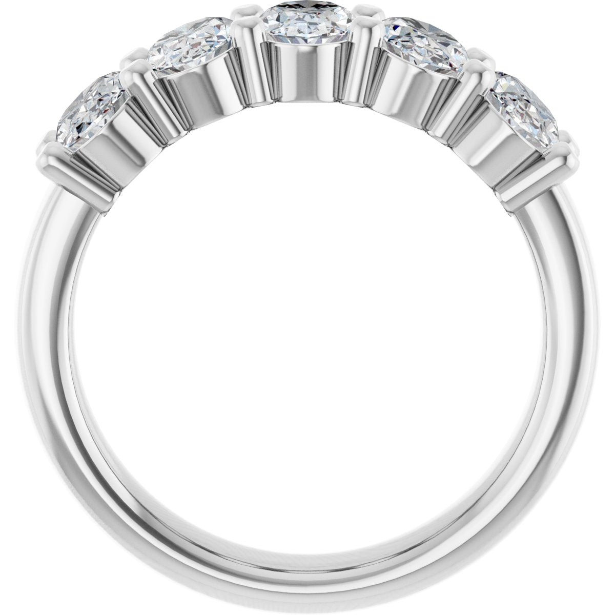 1 7/8 CTW Natural Diamond Anniversary Band
