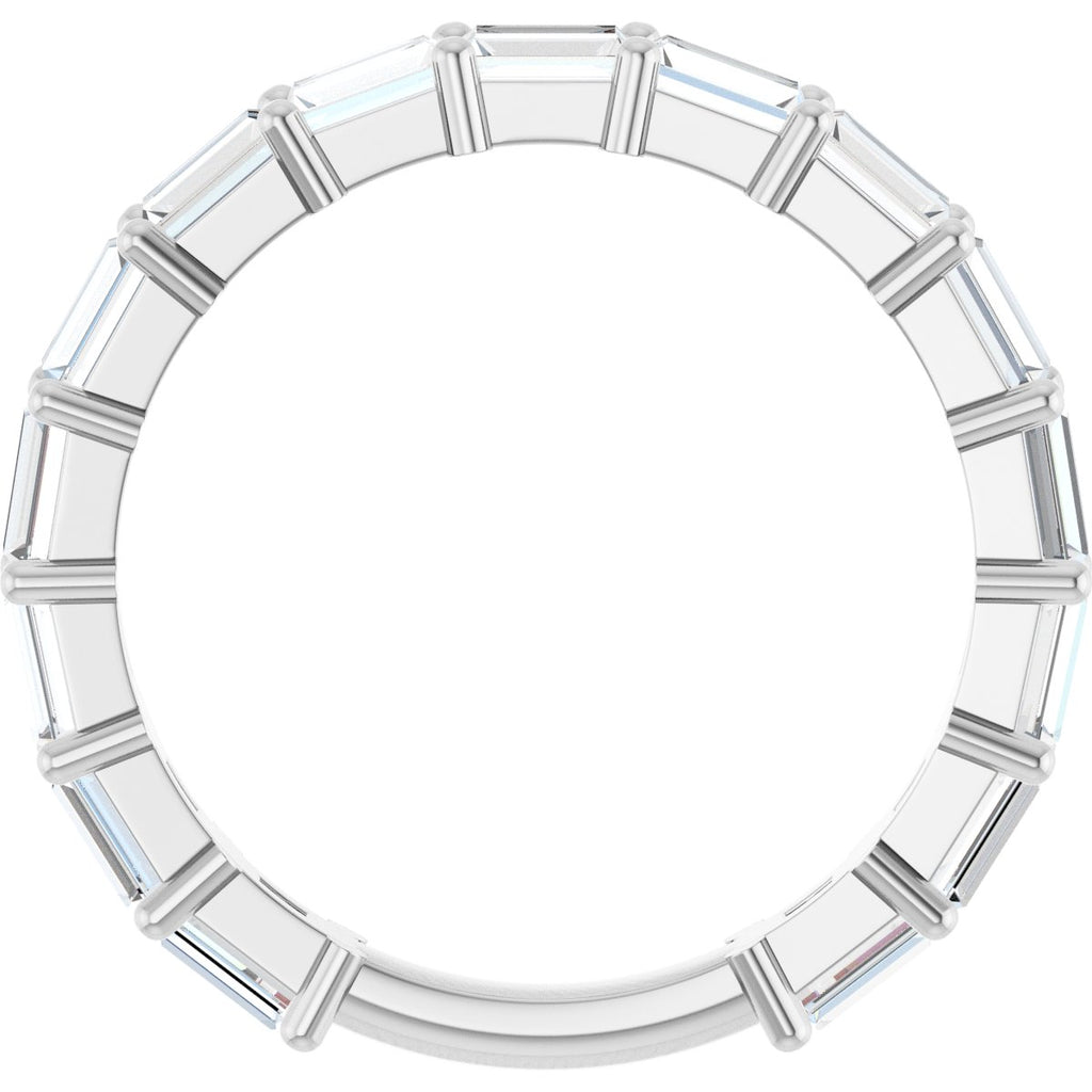 1 1/2 CTW Natural Diamond Anniversary Band in 14k white gold