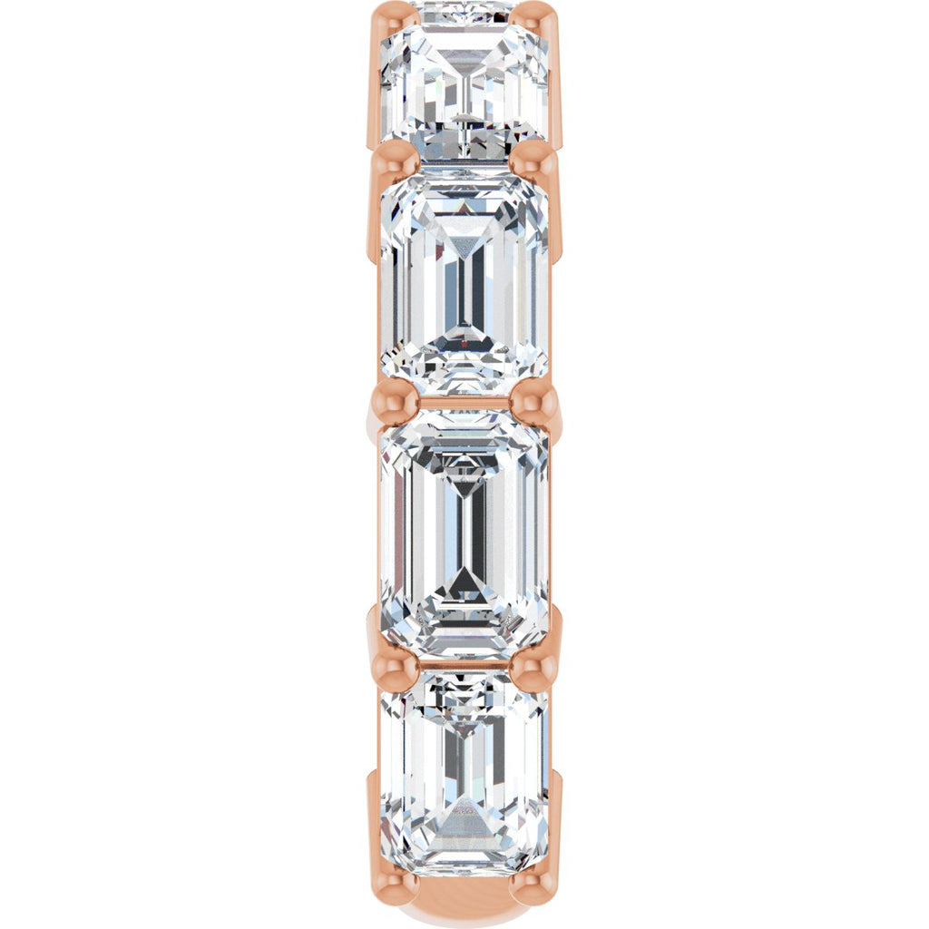 5 7/8 CTW Natural Diamond Anniversary Band in 14k rose gold