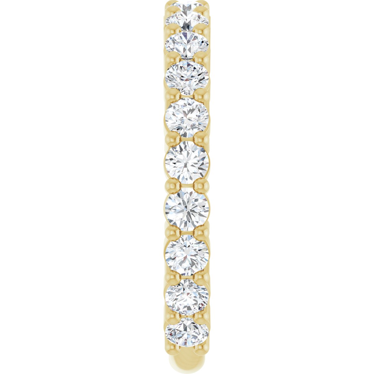 1 1/5 CTW Natural Diamond Anniversary Band in 14k yellow gold