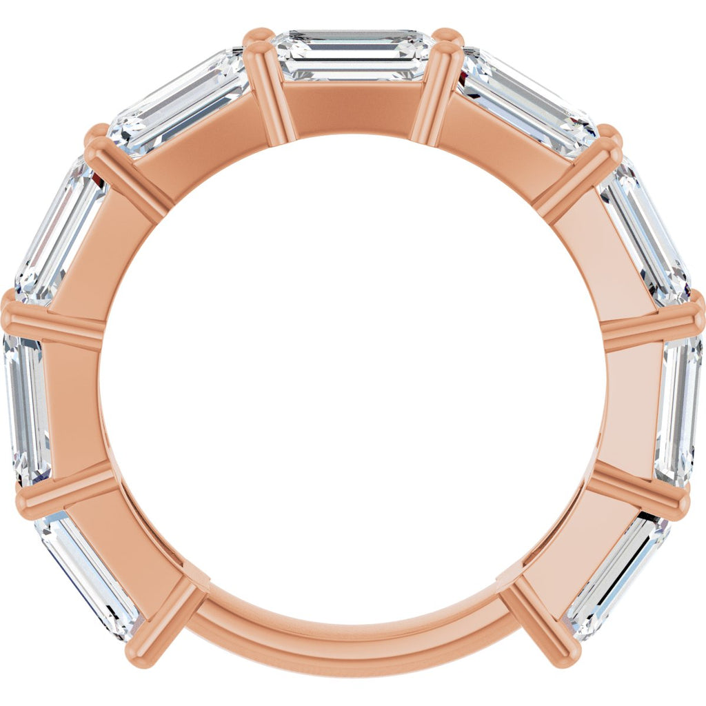 5 7/8 CTW Natural Diamond Anniversary Band in 14k rose gold