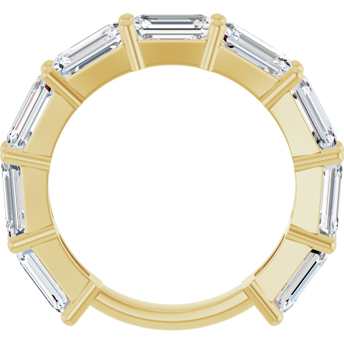 5 7/8 CTW Natural Diamond Anniversary Band in 14k yellow gold