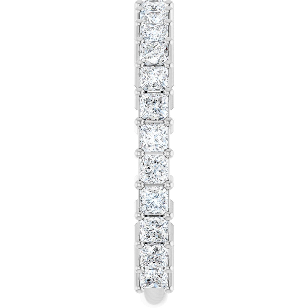 1 1/4 CTW Natural Diamond Anniversary Band in 14k white gold