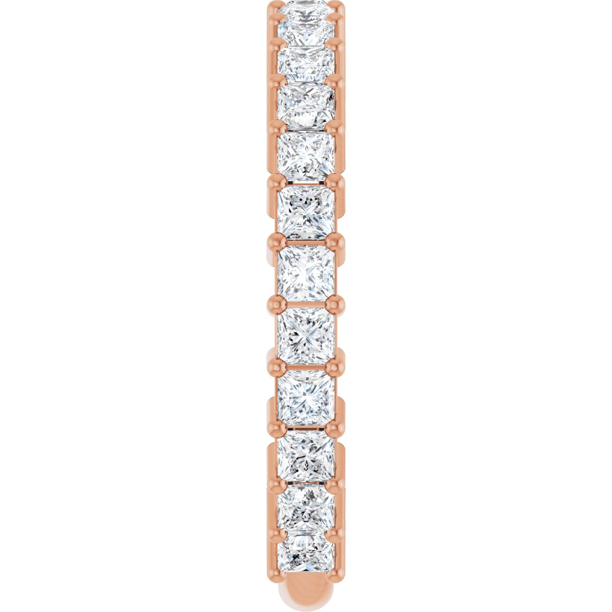 1 1/4 CTW Natural Diamond Anniversary Band in 14k rose gold