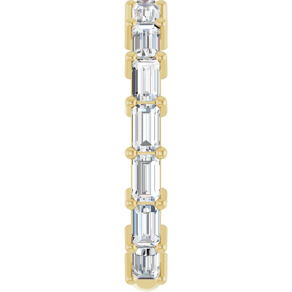 1 1/2 CTW Natural Diamond Anniversary Band in 14k yellow gold