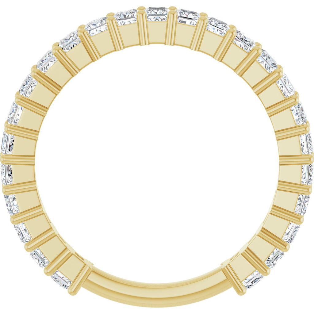 1 1/4 CTW Natural Diamond Anniversary Band in 14k yellow gold