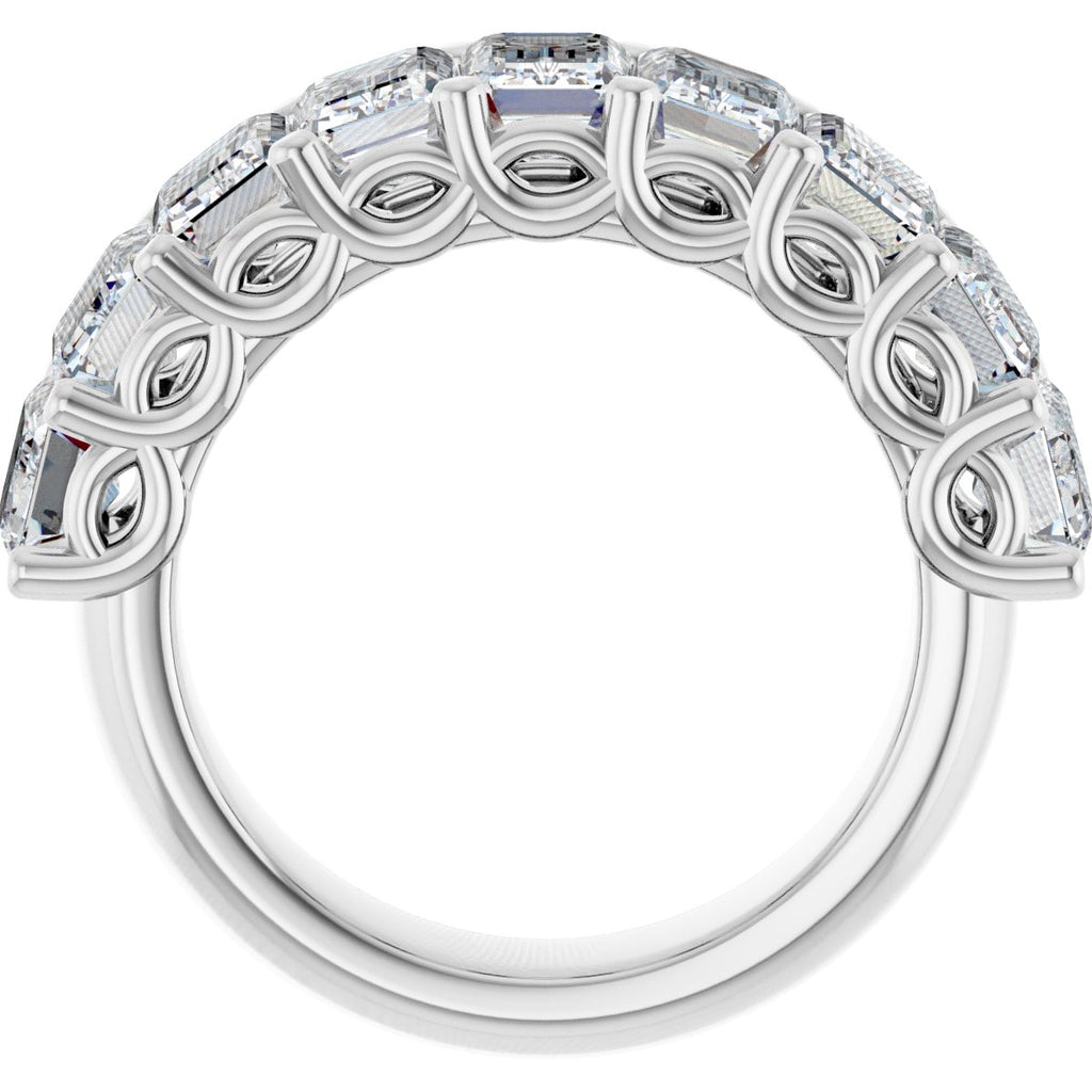 5 3/8 CTW Natural Diamond Anniversary Band in 14k white gold