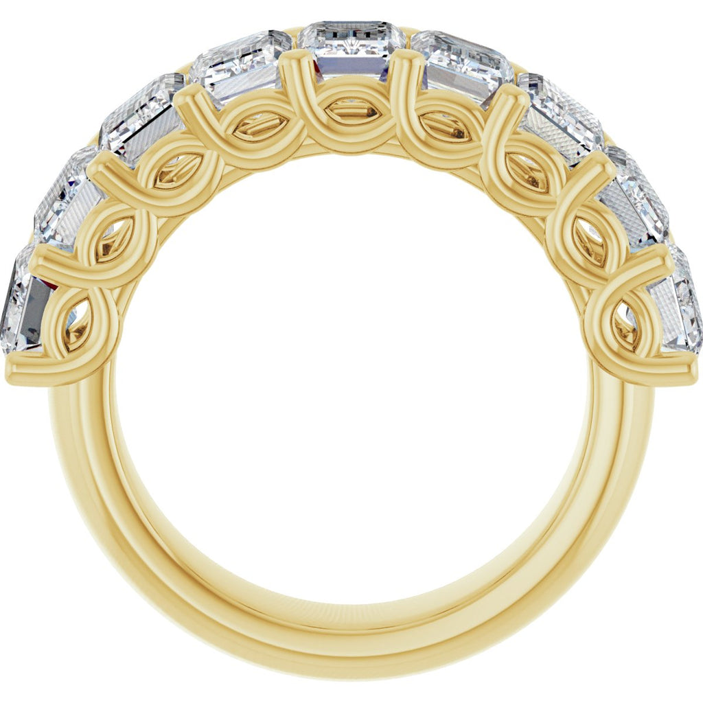 5 7/8 CTW Lab-Grown Diamond Anniversary Band in 14k yellow gold