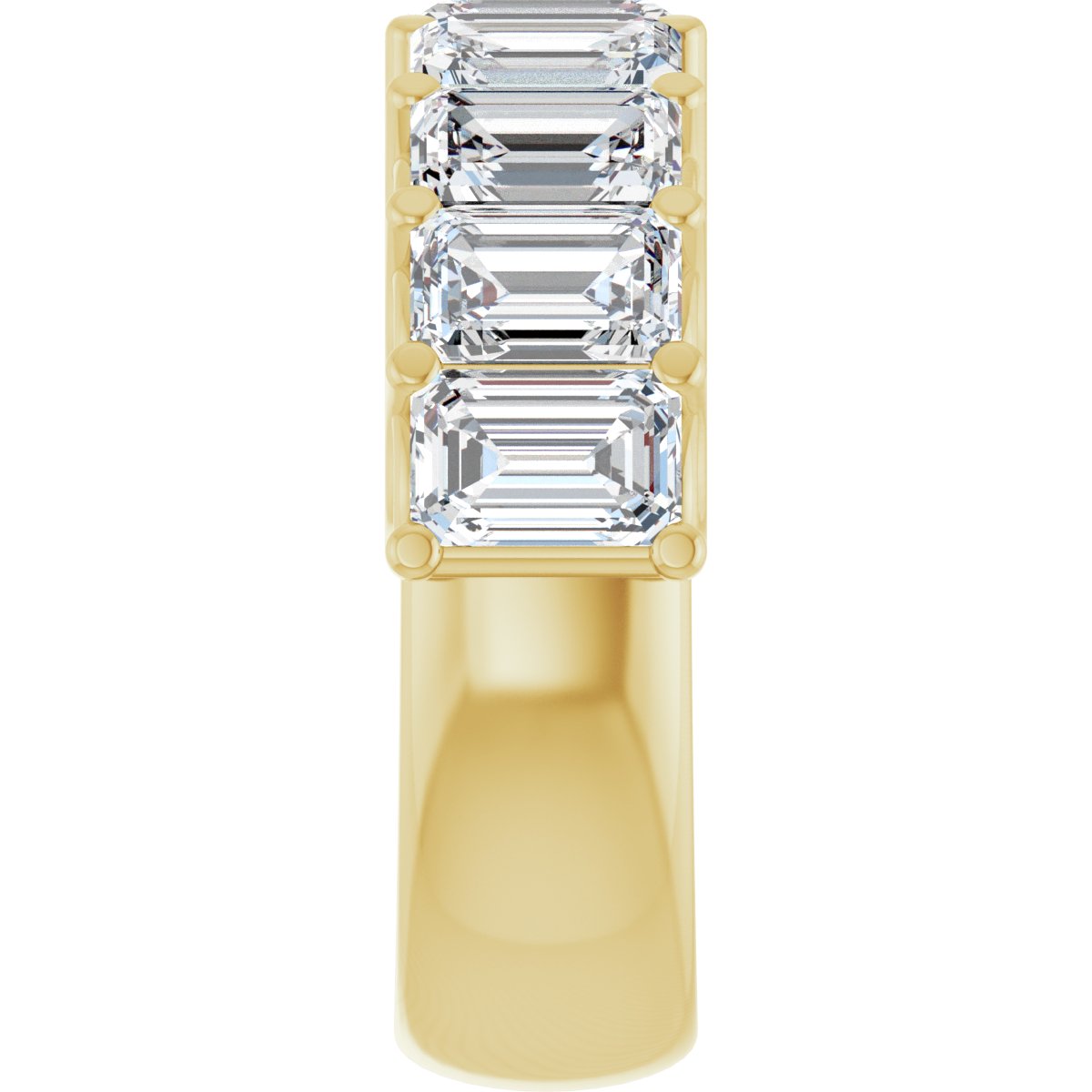 5 7/8 CTW Lab-Grown Diamond Anniversary Band in 14k yellow gold