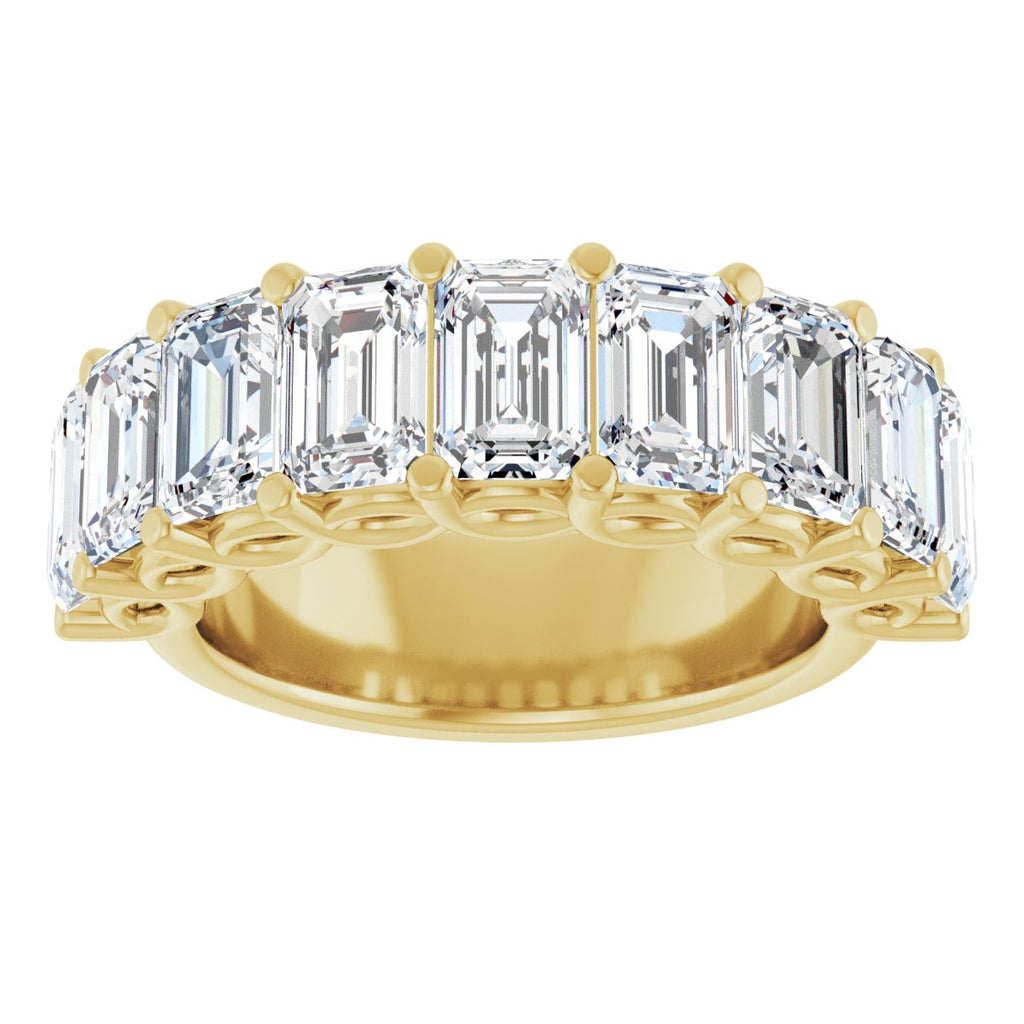 5 7/8 CTW Lab-Grown Diamond Anniversary Band in 14k yellow gold