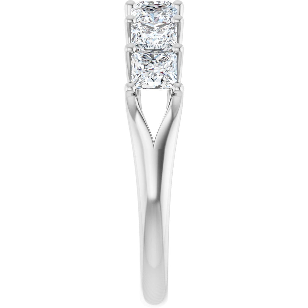 1 3/4 CTW Natural Diamond Anniversary Band in 14k white gold