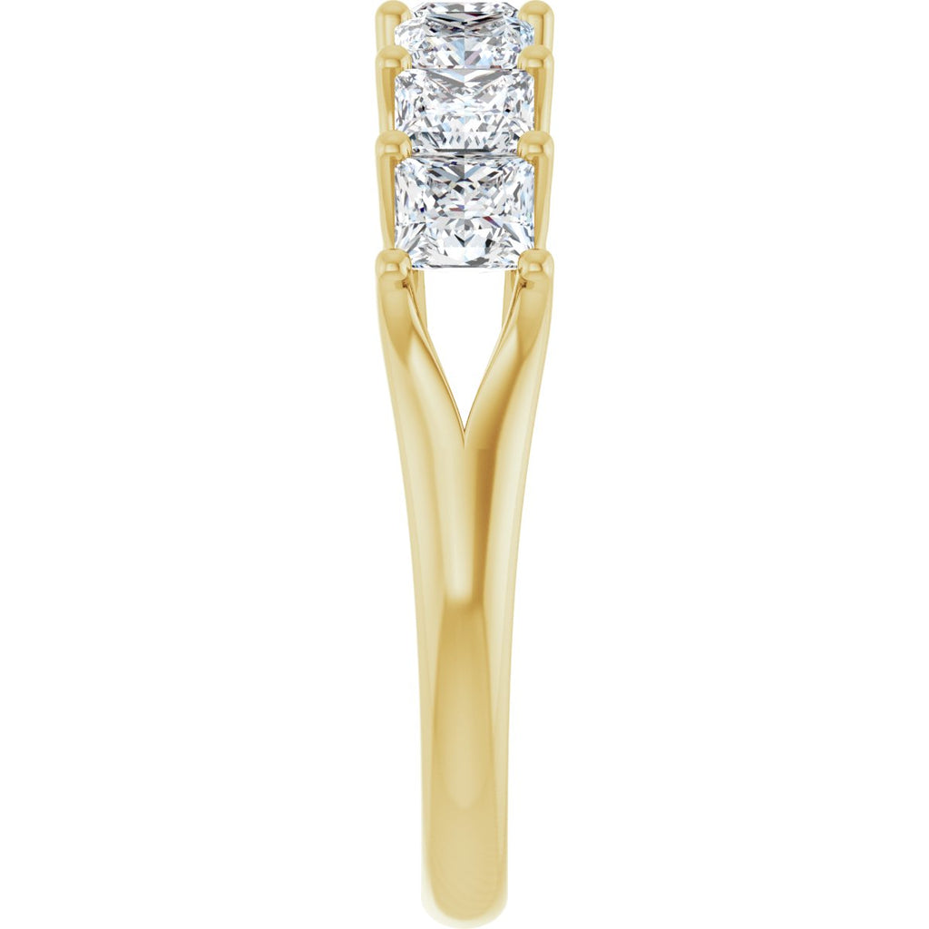 1 3/4 CTW Natural Diamond Anniversary Band in 14k yellow gold