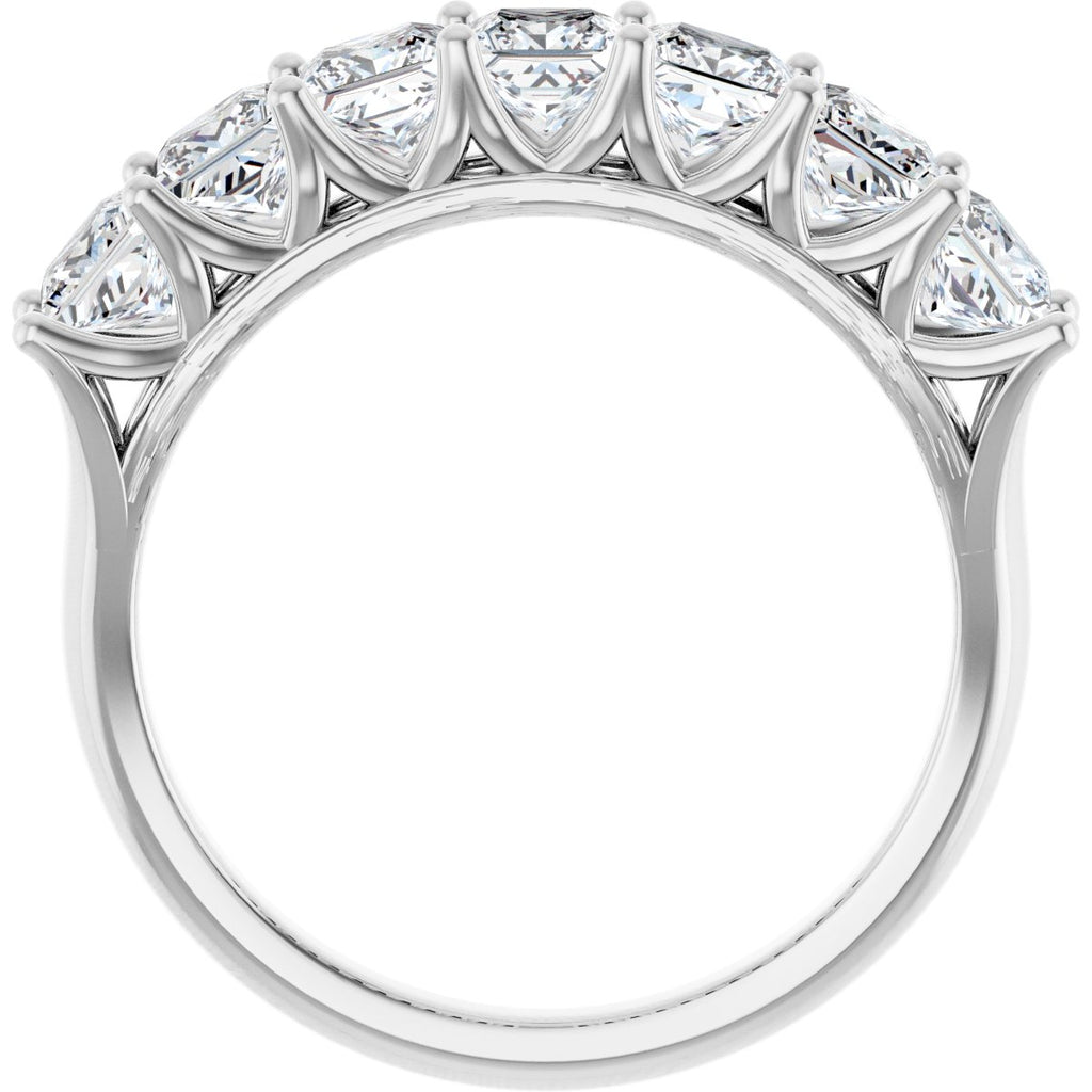 1 3/4 CTW Natural Diamond Anniversary Band in 14k white gold