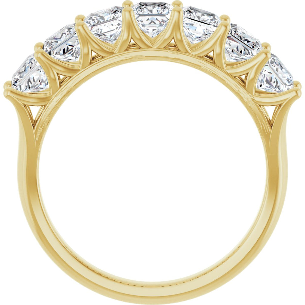 1 3/4 CTW Natural Diamond Anniversary Band in 14k yellow gold