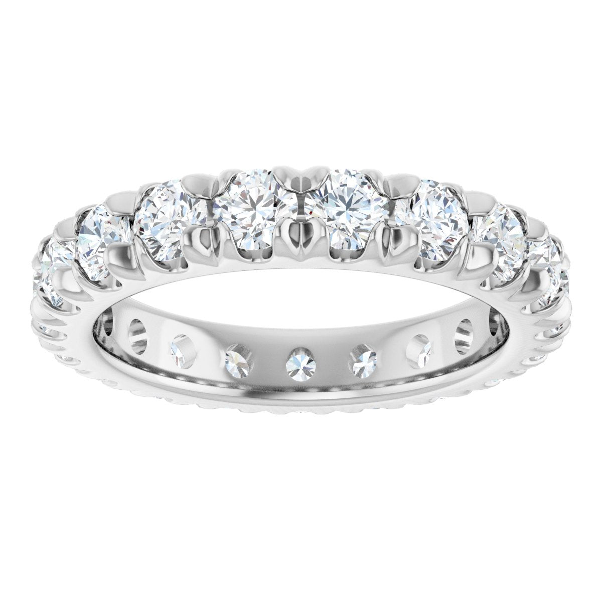 1 1/3 CTW Natural Diamond Eternity Band