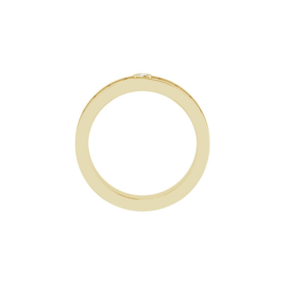 .05 CTW Natural Diamond Design Band in 14k yellow gold