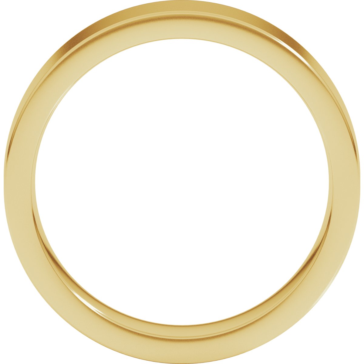 5 mm Comfort-Fit Flat Band in 14k yellow gold