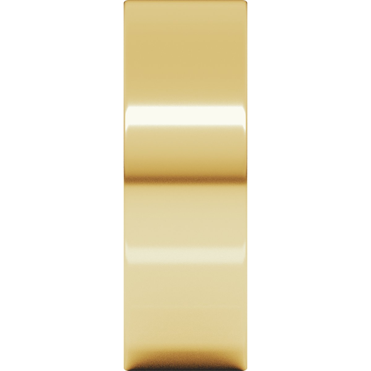 7 mm Comfort-Fit Flat Band in 14k yellow gold