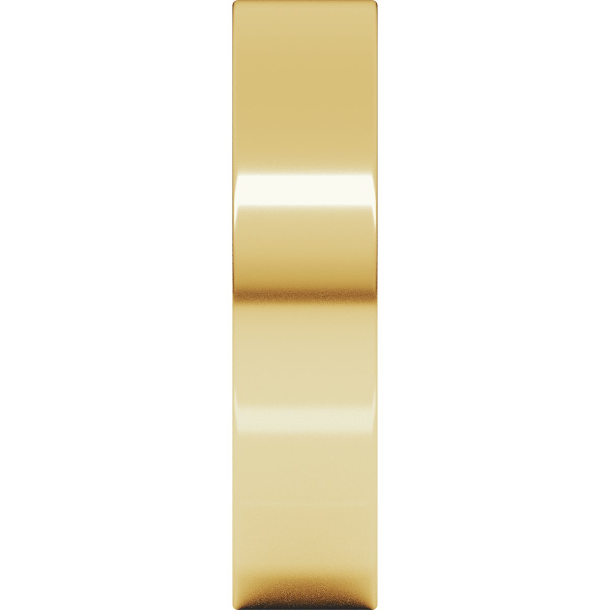 5 mm Comfort-Fit Flat Band in 14k yellow gold
