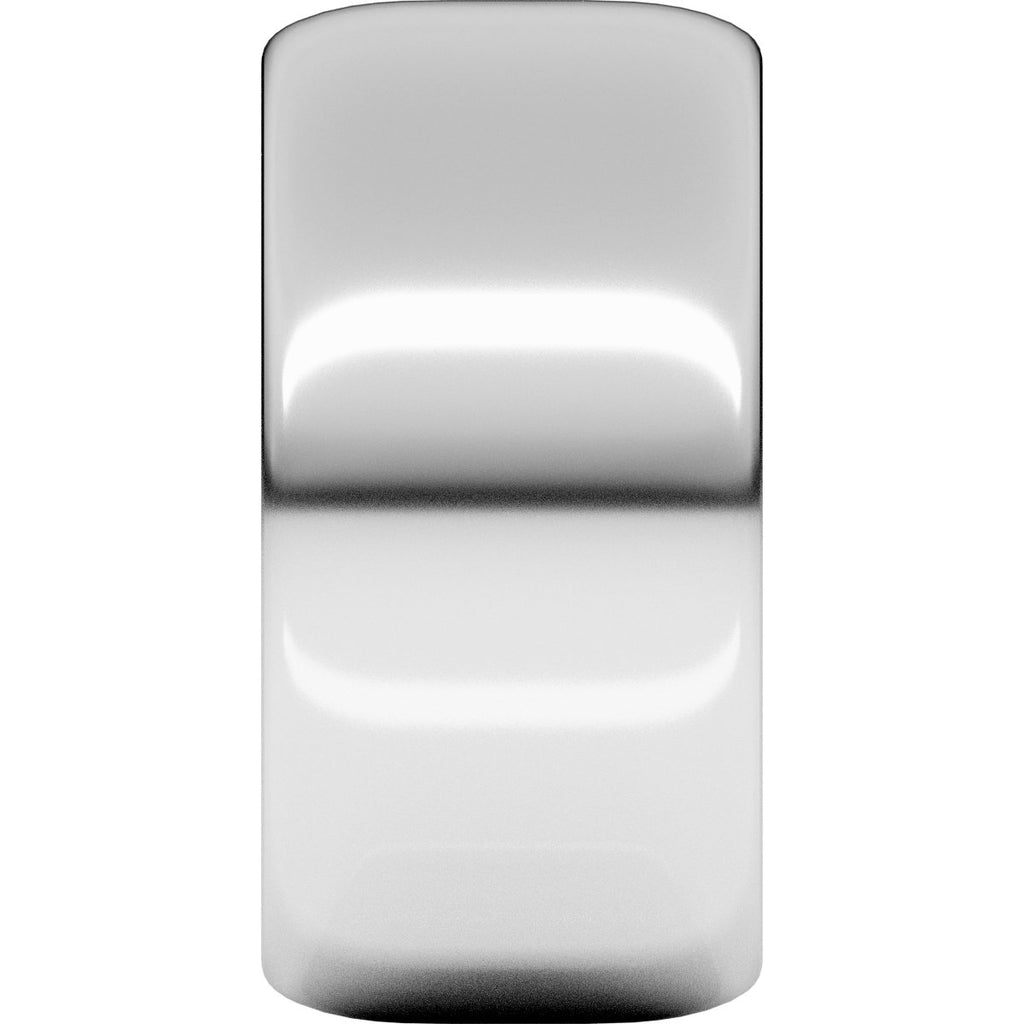 10 mm Half Round Band in 14k white gold