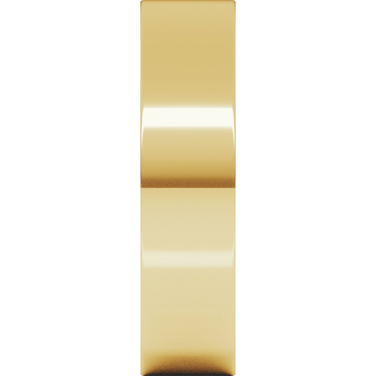 5 mm Flat Band in 14k yellow gold