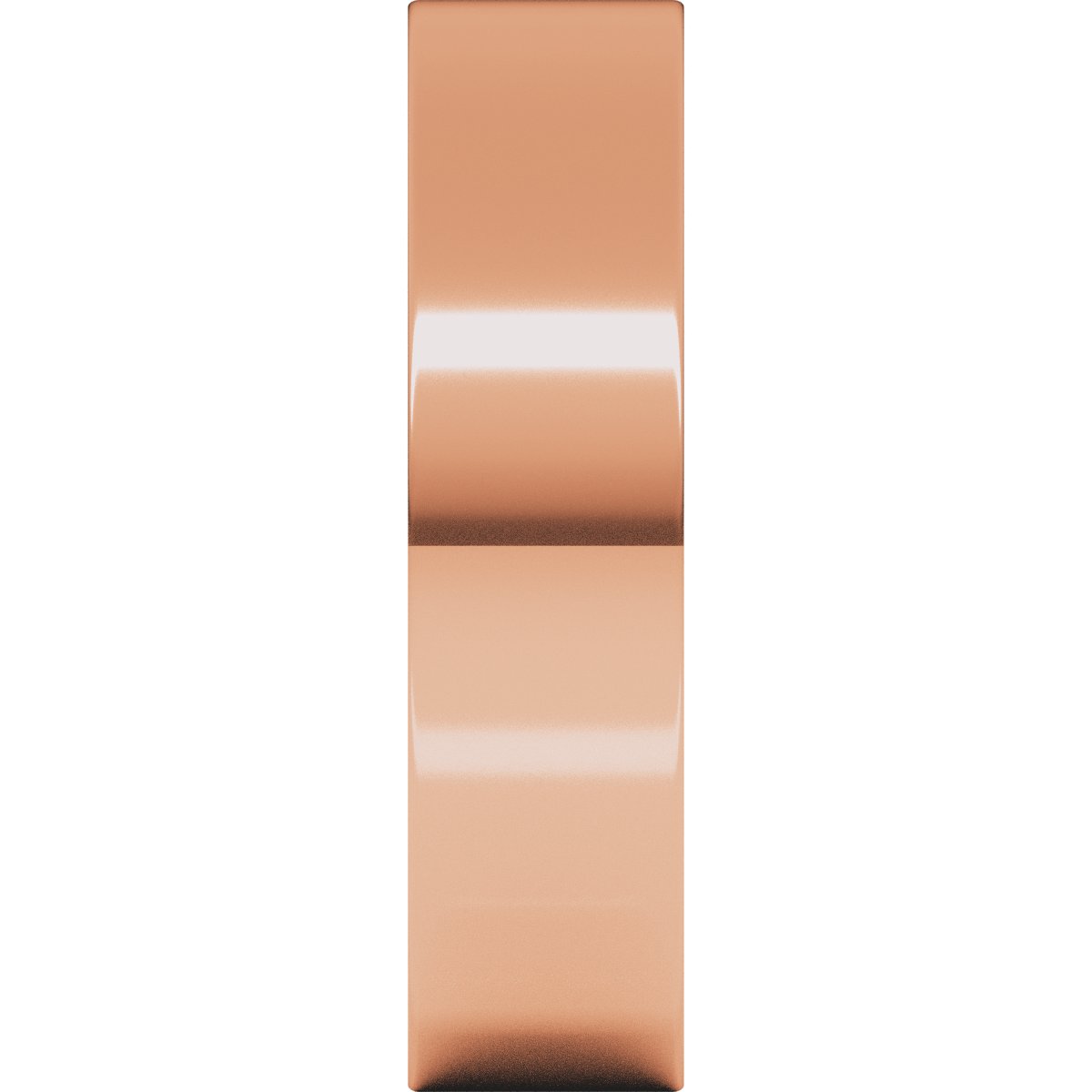 5 mm Flat Band in 14k rose gold