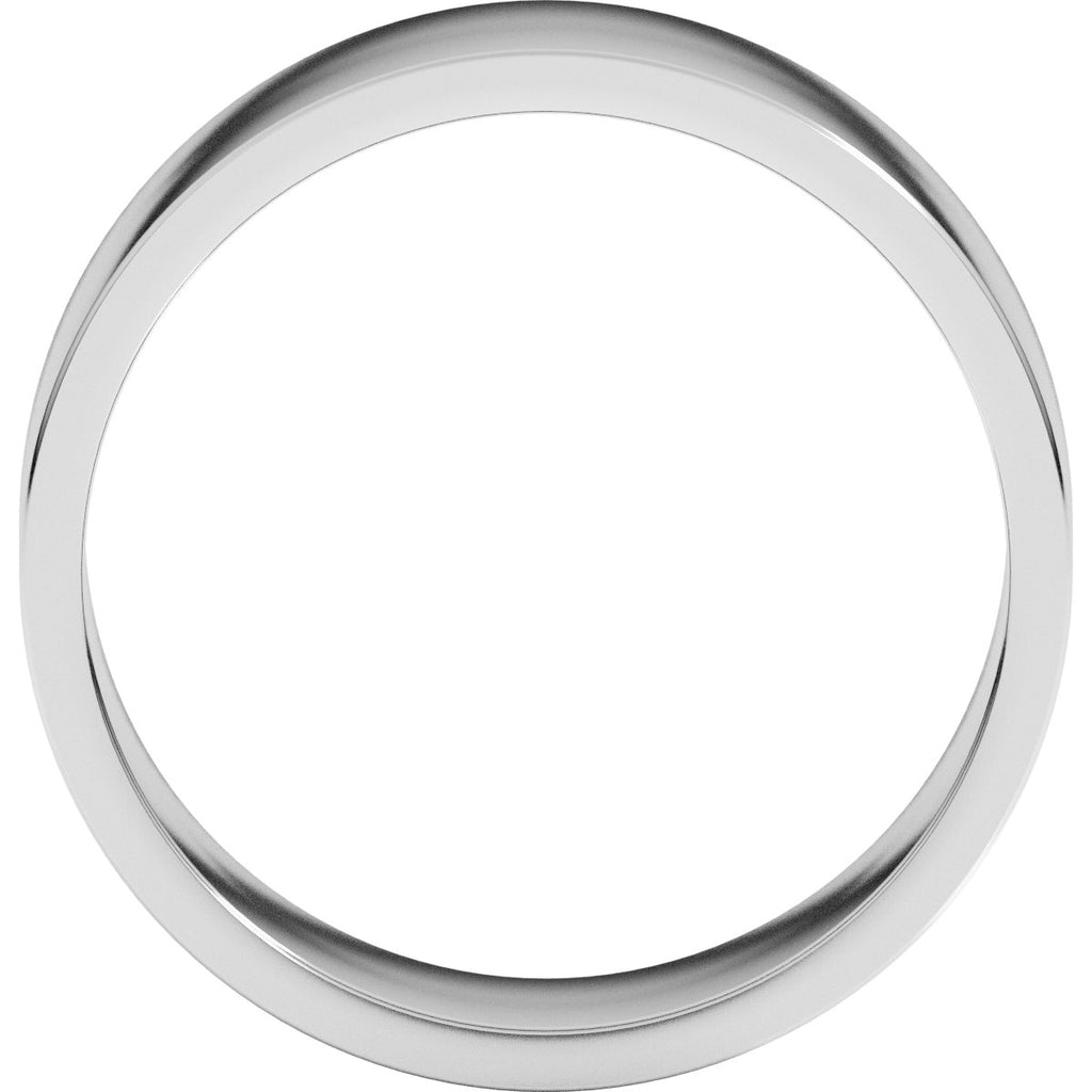 7 mm Flat Band in 14k white gold