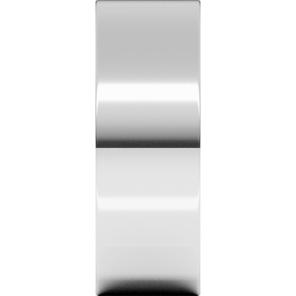 7 mm Flat Band in 14k white gold