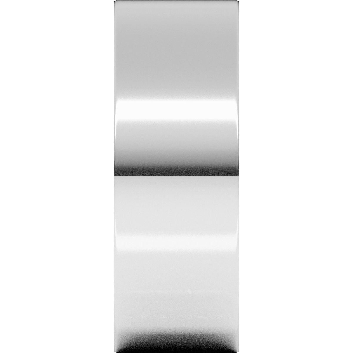 7 mm Flat Band in 14k white gold