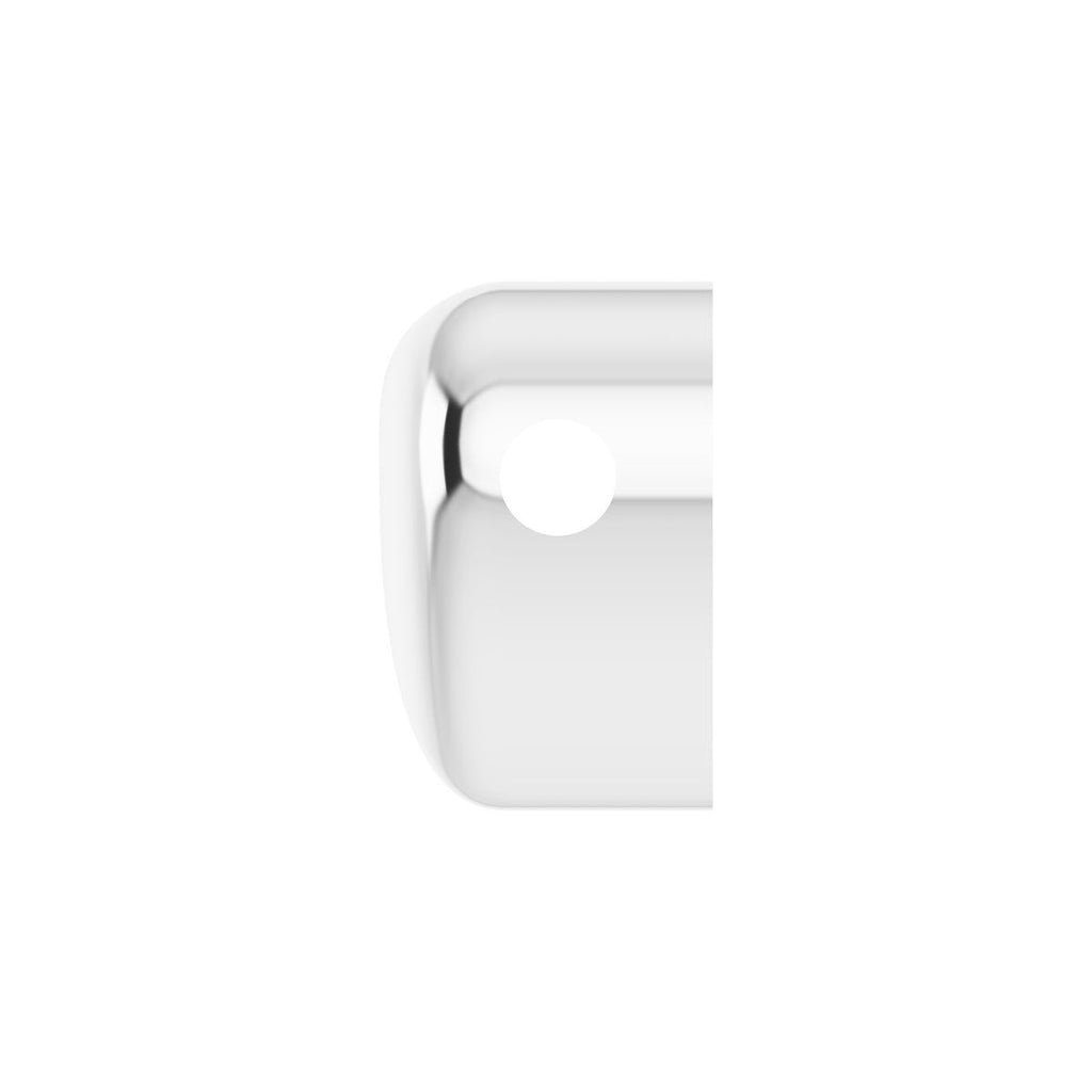 Puffed Heart Pendant in 14k white gold