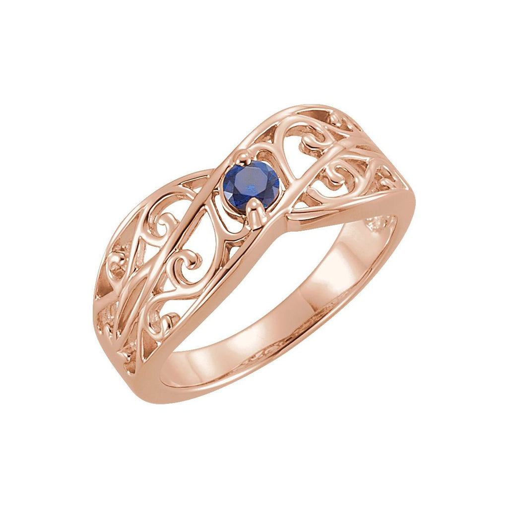 Family Criss-Cross Ring