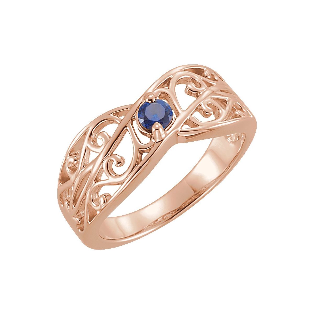 Family Criss-Cross Ring