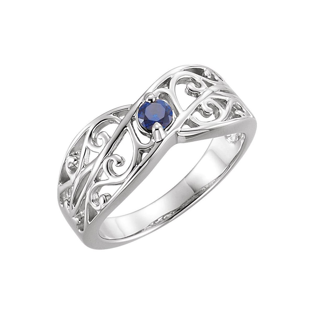 Family Criss-Cross Ring