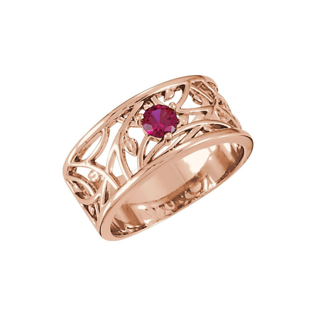 Family Floral Ring
