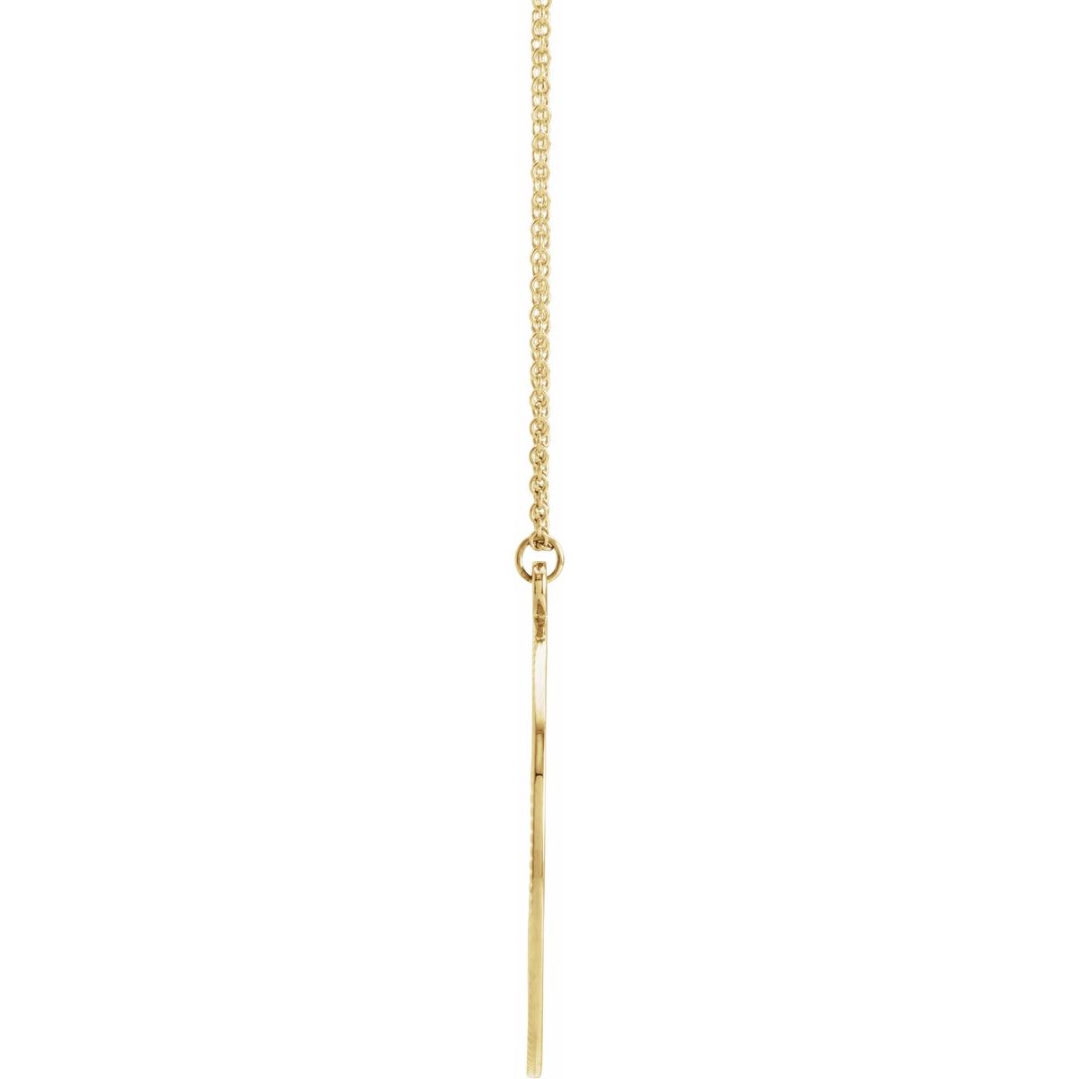 Sunburst Necklace in 14k yellow gold