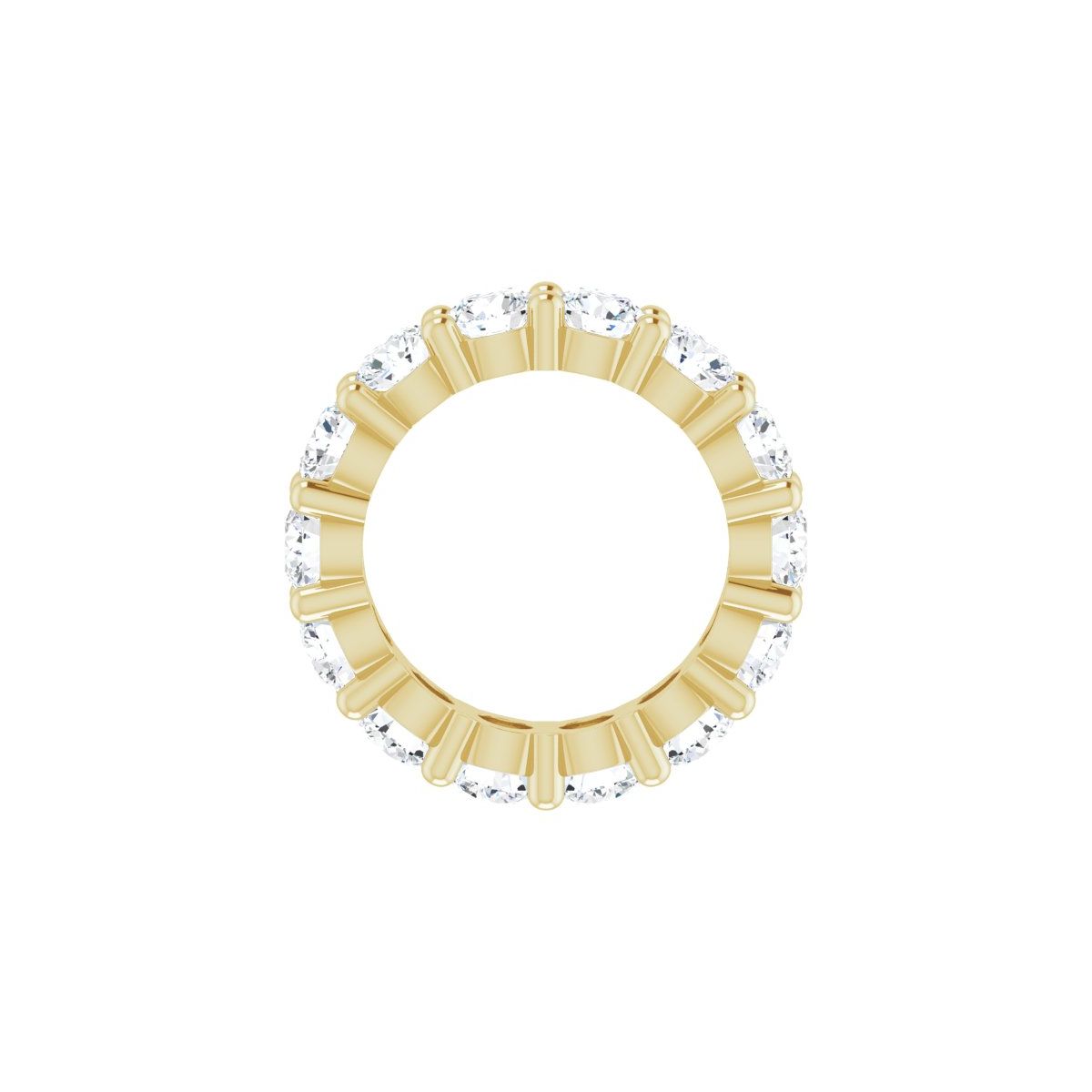 3 3/4 CTW Lab-Grown Diamond Eternity Band in 14k yellow gold