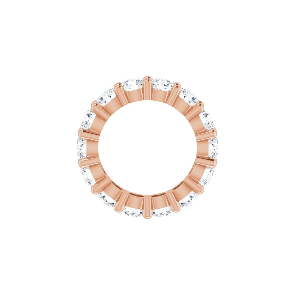 3 3/4 CTW Lab-Grown Diamond Eternity Band in 14k rose gold